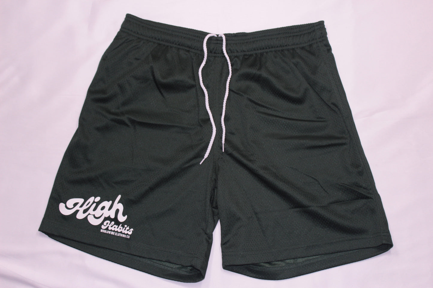 High Habits Worldwide mesh shorts